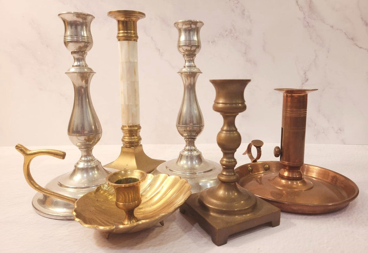 Varied Coastal Candle Holders