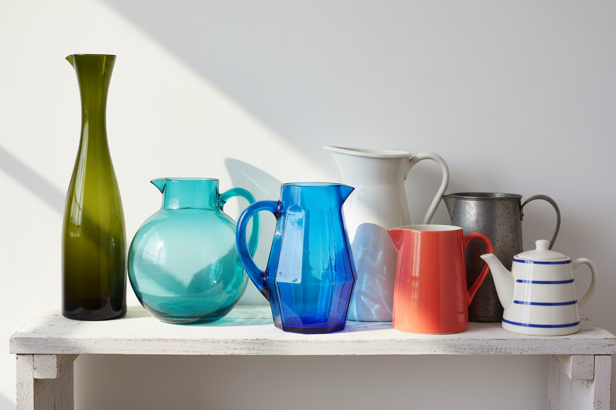 Pitchers, Carafes and Teapots