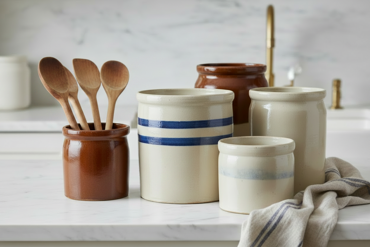 Crocks, Jars and Containers
