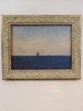 Framed Print of the painting Atlanterhavet by Norwegian artist Amaldus Nielsen.