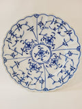 Antique Royal Tettau Blue and White Porcelain Plate.