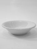 Vintage Petite white Buffalo China Bowl made in USA.