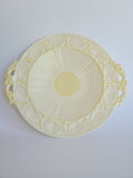 Vintage Belleek Porcelain Plate with Shell Motif