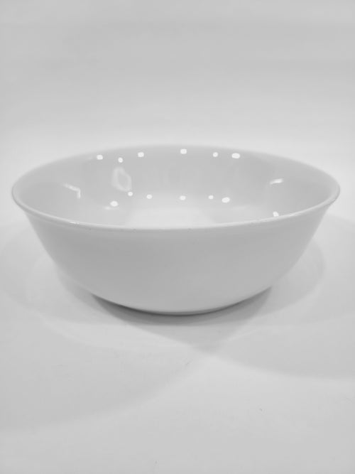 Vintage white porcelain Arzberg Form 1382 Oval Vegetable Bowl by Hermann Gretsch