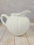 Vintage Paris Royal pitcher or creamer with sea urchin design.